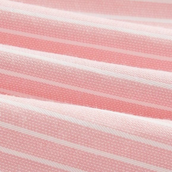 PINK STRIPED BLOUSE AND SHORTS SET SUMMER STREETWEAR - Picture 6 of 8